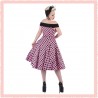 Pinkes Swingkleid