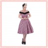 Pinkes Swingkleid