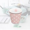 Espressotasse Pink Star